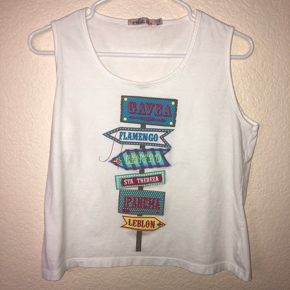 Brazil Graphic Crop Tank 🇧🇷 - Picture 2 of 4